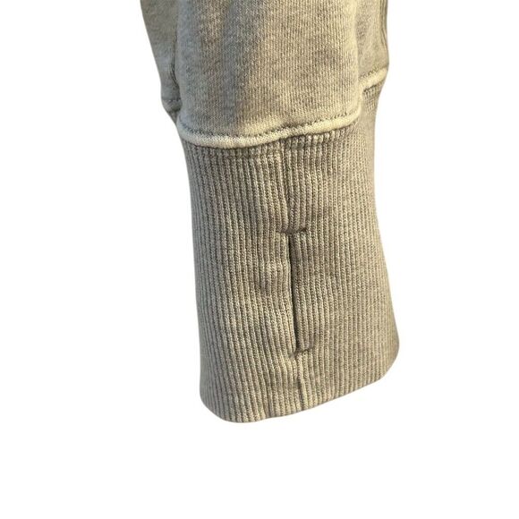 JoyLab Women's Medium Gray Half-Zip Hoodie Long Sleeve Casual Top - Picture 7 of 14